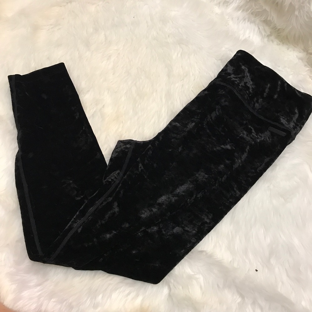 Calm Klein Velour Look Pants